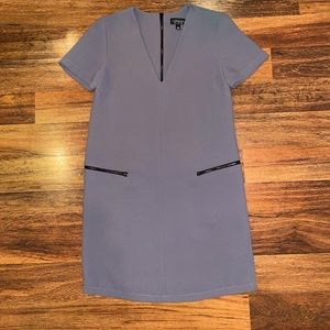 Topshop Gray Shift Dress Size 4